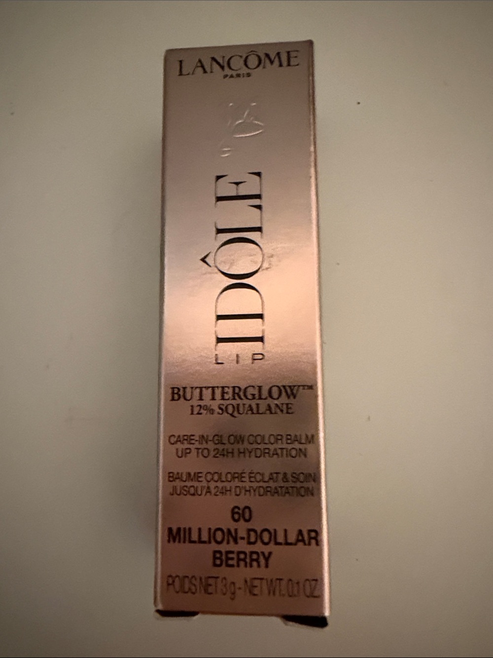 Lancôme L'Idôle Butterglow Lip Balm - Million-Dollar Berry (60) - Picture 3 of 7